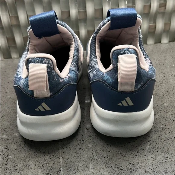Adidas Blue and Pink Sneakers with Sporty Comfort size 3 1/2 - Picture 3 of 8